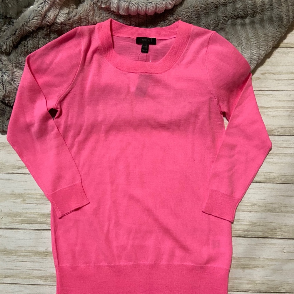 🎀🎀J.CrewTippi •Merino Wool Cozy Sweater - Picture 1 of 3